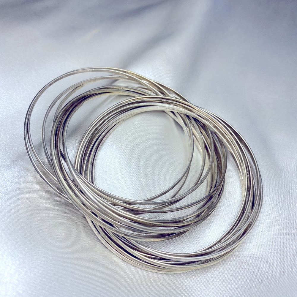 Silpada Silver bangles